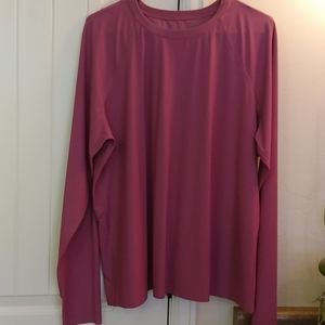 Lululemon sun shelter long sleeve rash guard (L)